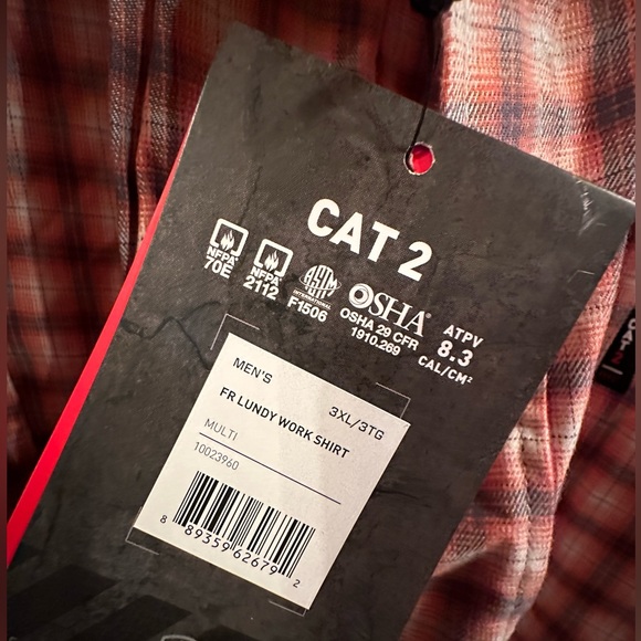 Ariat FR Button Up - Picture 4 of 5